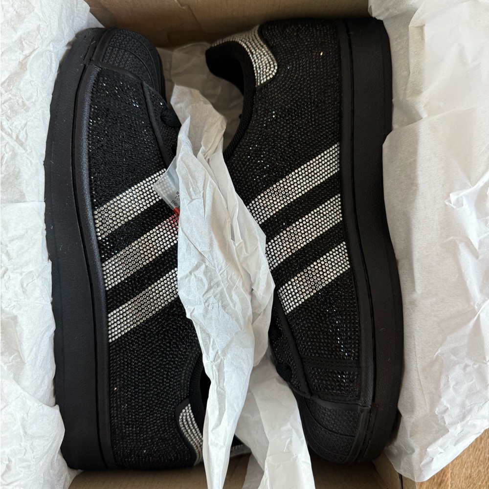 ADIDAS SUPERSTAR II-Sequin/Rhinestone - Picture 11 of 11